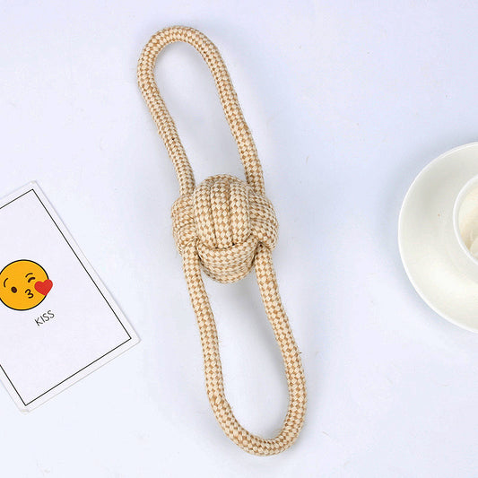 Cotton Rope Chew Toy Set for Dogs — Available in Single Ropes & Multi-Piece Sets
