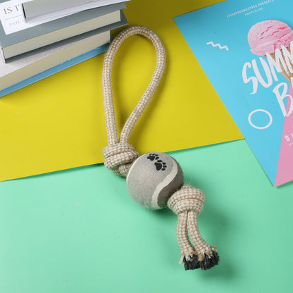 Cotton Rope Chew Toy Set for Dogs — Available in Single Ropes & Multi-Piece Sets