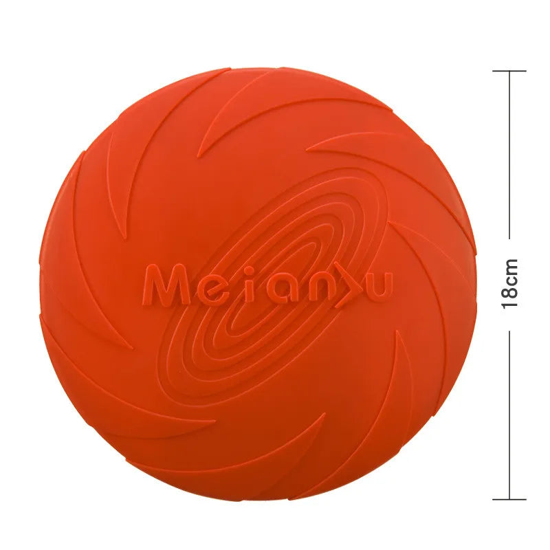 Indestructible TPR Fetch Disc for Dogs — Interactive Frisbee in Small, Medium & Large