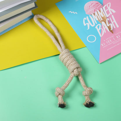 Cotton Rope Chew Toy Set for Dogs — Available in Single Ropes & Multi-Piece Sets