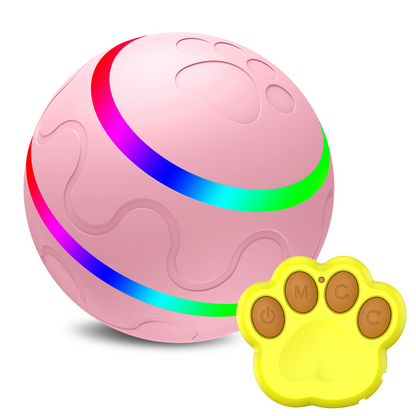 Interactive Self-Rotating Cat Ball Toy — USB Rechargeable, Motion Activated