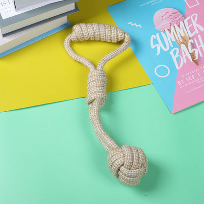 Cotton Rope Chew Toy Set for Dogs — Available in Single Ropes & Multi-Piece Sets