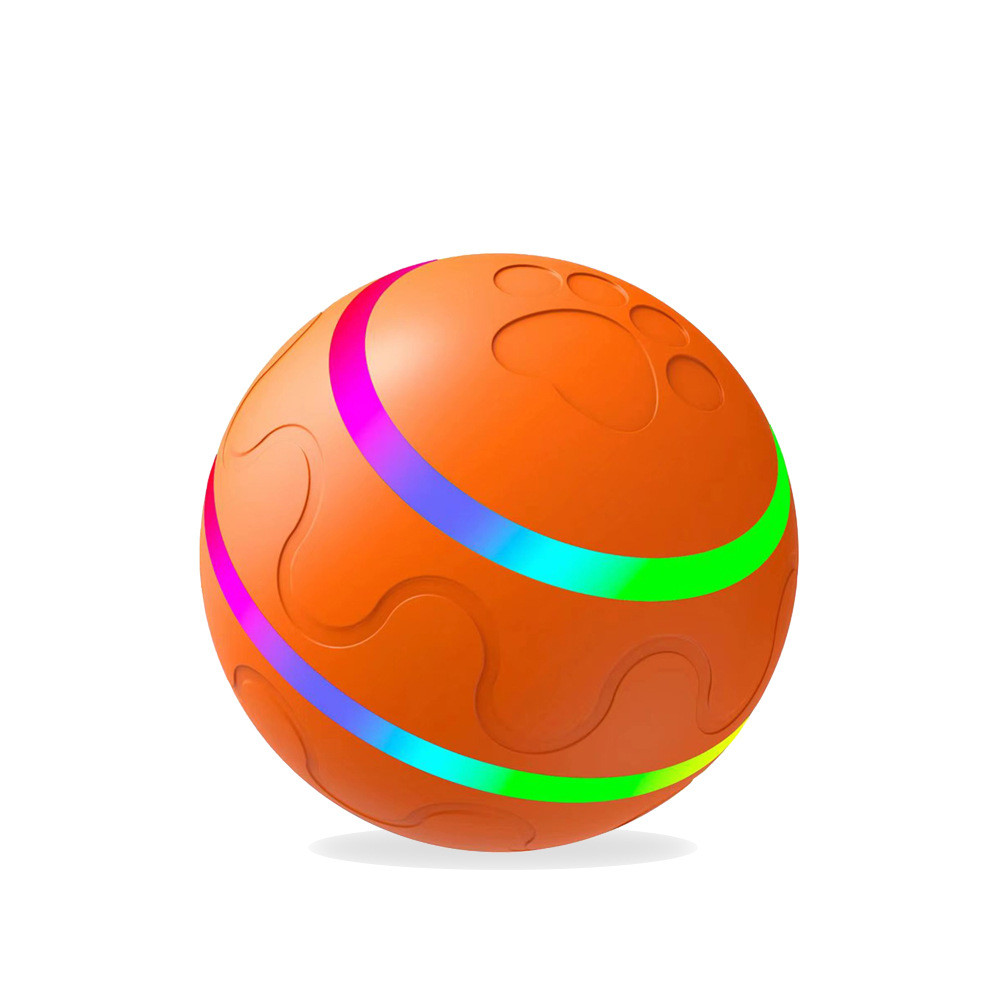 Interactive Self-Rotating Cat Ball Toy — USB Rechargeable, Motion Activated