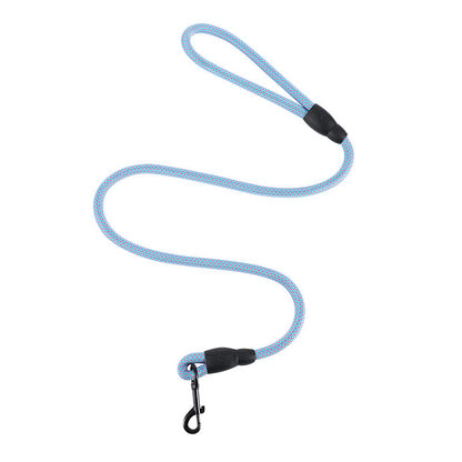 Adjustable Nylon Dog Leash — Durable Woven Traction Rope in 4 Colors & 3 Sizes