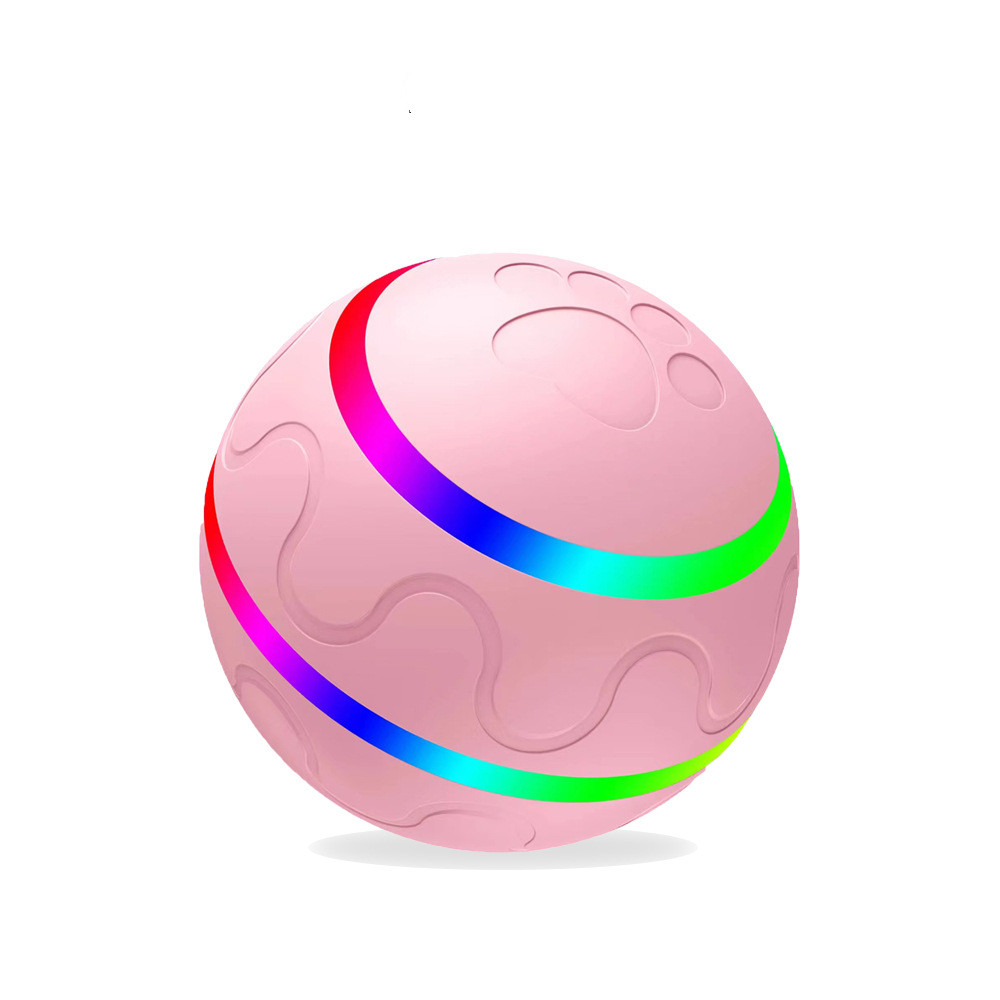 Interactive Self-Rotating Cat Ball Toy — USB Rechargeable, Motion Activated