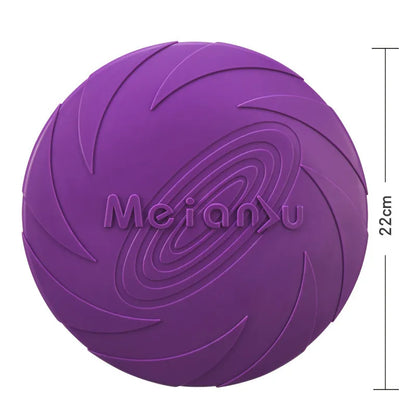 Indestructible TPR Fetch Disc for Dogs — Interactive Frisbee in Small, Medium & Large