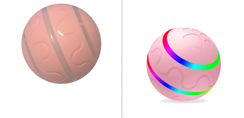 Interactive Self-Rotating Cat Ball Toy — USB Rechargeable, Motion Activated