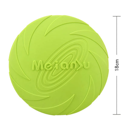 Indestructible TPR Fetch Disc for Dogs — Interactive Frisbee in Small, Medium & Large