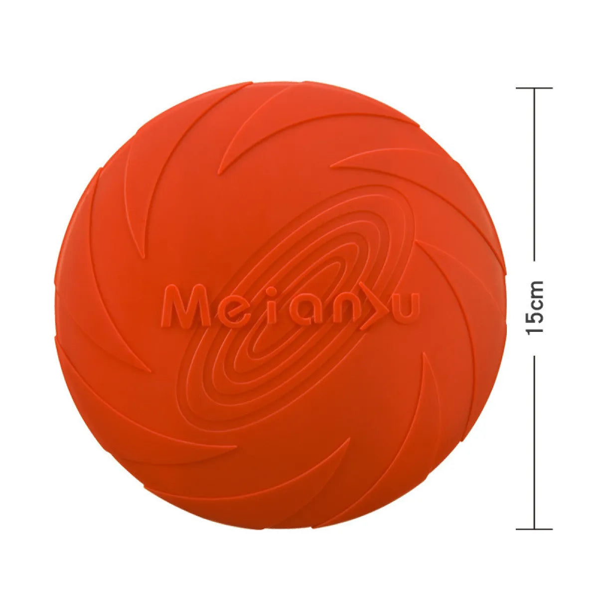 Indestructible TPR Fetch Disc for Dogs — Interactive Frisbee in Small, Medium & Large
