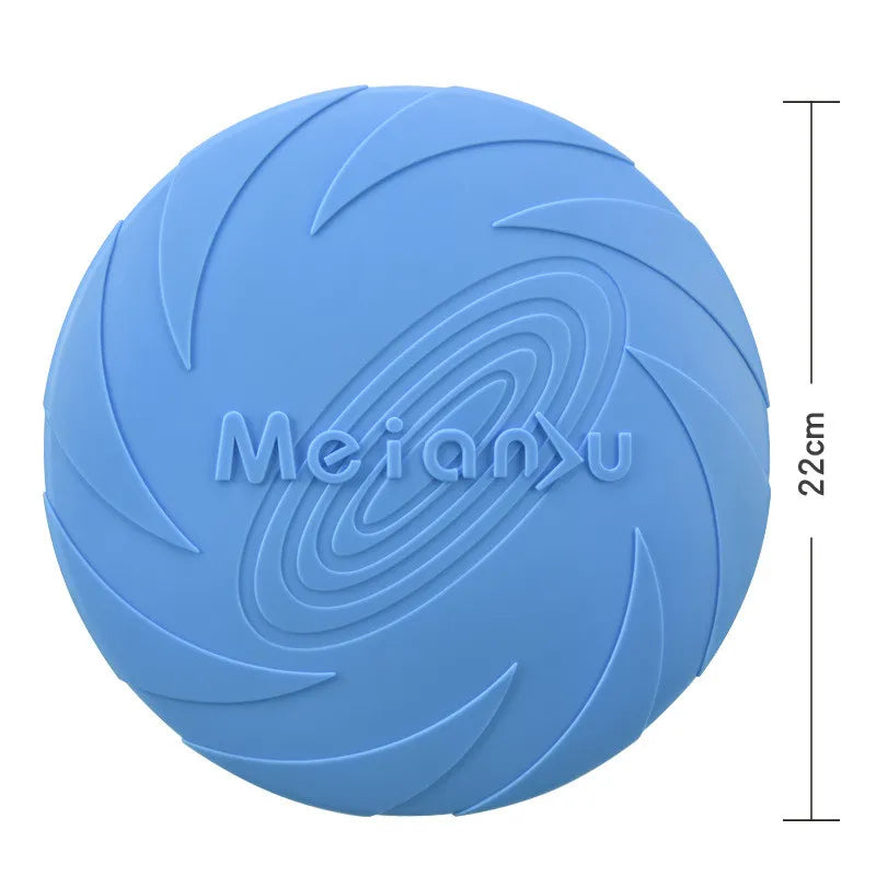 Indestructible TPR Fetch Disc for Dogs — Interactive Frisbee in Small, Medium & Large