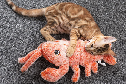 USB Rechargeable Jumping Cat Toy — Gravity Motion Plush in 3 Fun Characters
