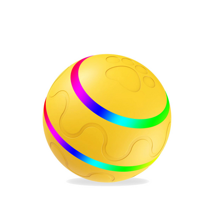 Interactive Self-Rotating Cat Ball Toy — USB Rechargeable, Motion Activated