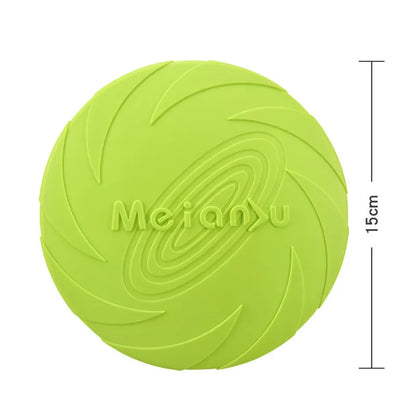 Indestructible TPR Fetch Disc for Dogs — Interactive Frisbee in Small, Medium & Large