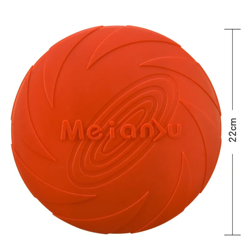 Indestructible TPR Fetch Disc for Dogs — Interactive Frisbee in Small, Medium & Large