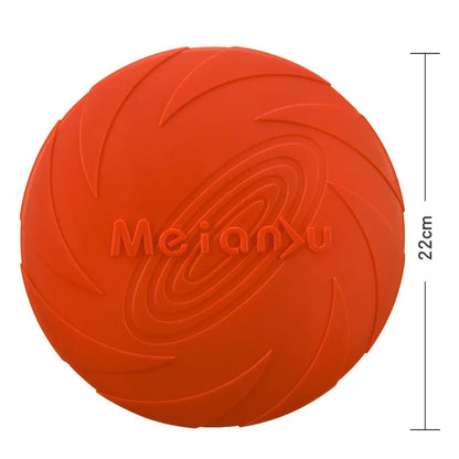 Indestructible TPR Fetch Disc for Dogs — Interactive Frisbee in Small, Medium & Large