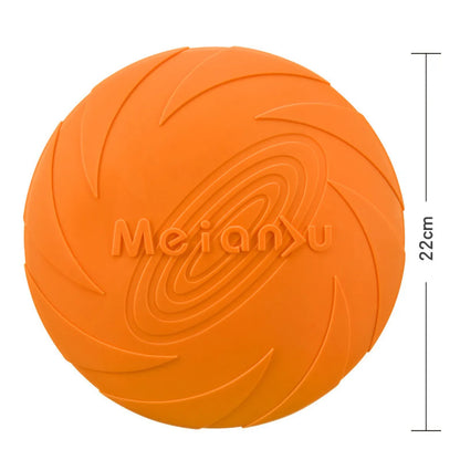 Indestructible TPR Fetch Disc for Dogs — Interactive Frisbee in Small, Medium & Large