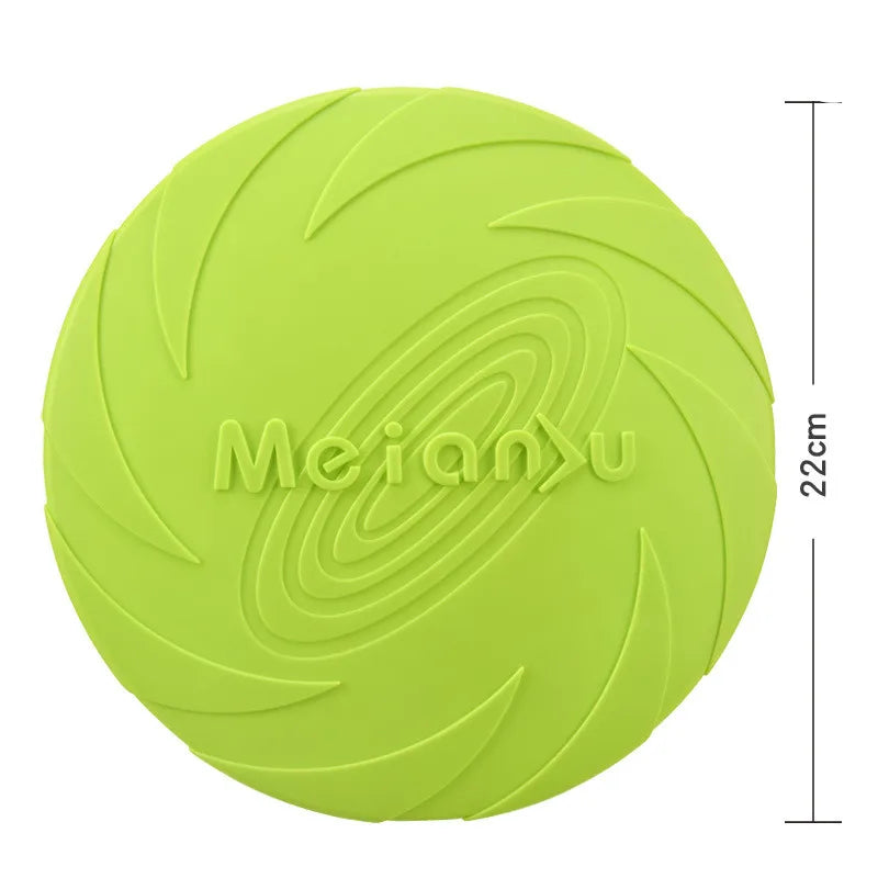 Indestructible TPR Fetch Disc for Dogs — Interactive Frisbee in Small, Medium & Large