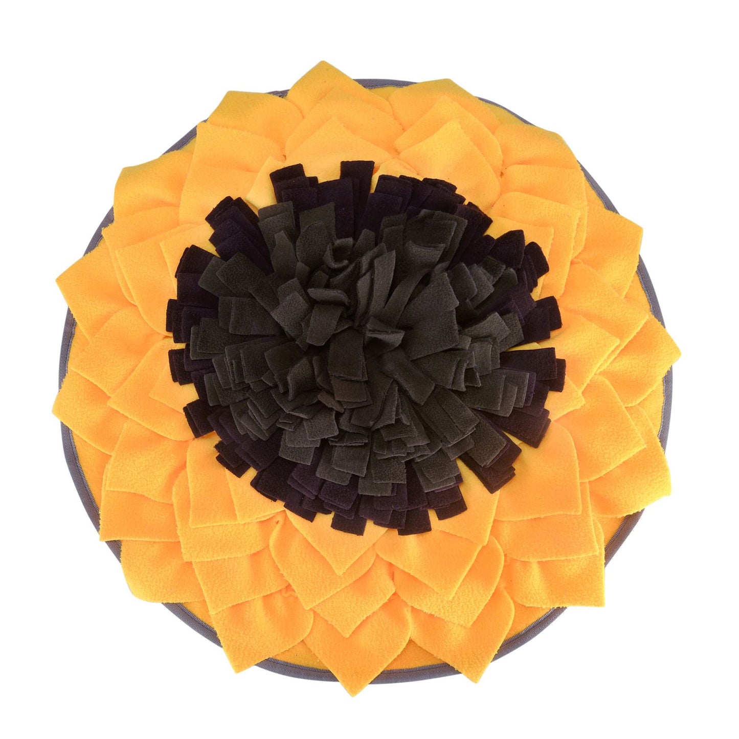 Sunflower Snuffle Mat for Dogs — Slow Feeder & Nose Work Enrichment Mat