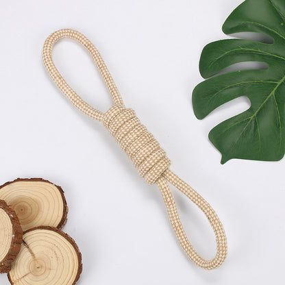 Cotton Rope Chew Toy Set for Dogs — Available in Single Ropes & Multi-Piece Sets