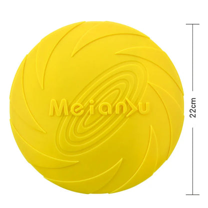Indestructible TPR Fetch Disc for Dogs — Interactive Frisbee in Small, Medium & Large