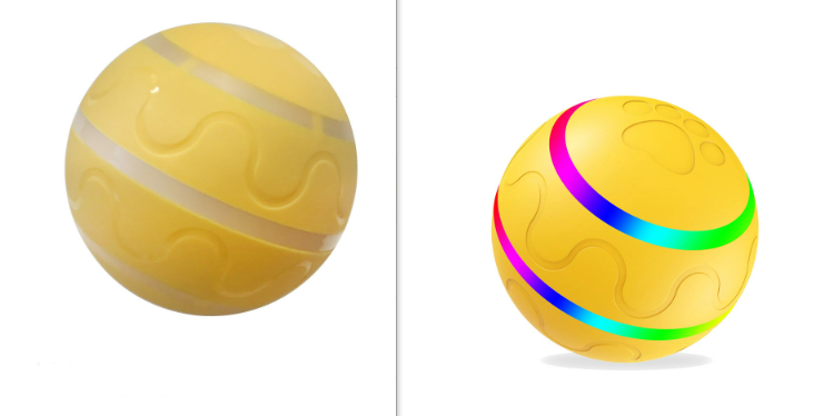 Interactive Self-Rotating Cat Ball Toy — USB Rechargeable, Motion Activated