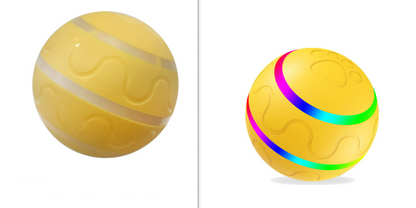Interactive Self-Rotating Cat Ball Toy — USB Rechargeable, Motion Activated